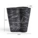 Slab Black Marble Free Form Outdoor Concrete Top Side Table