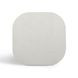Suraya Ivory Square Outdoor Concrete Top Side Table