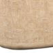 Suraya Faux Travertine Oval Concrete Top Console Table