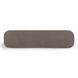 Suraya Dark Umber Oval Concrete Top Console Table