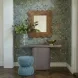 Suraya Dark Umber Oval Concrete Top Console Table