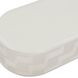 Suraya Ivory Oval Outdoor Concrete Top Coffee Table