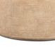 Suraya Faux Travertine Oval Outdoor Concrete Top Coffee Table