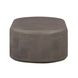 Suraya Dark Umber Oval Outdoor Concrete Top Coffee Table