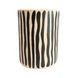 Tempest Black and White Round Outdoor Side Table