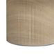 Darcy Travertine Round Outdoor Concrete Top Coffee Table