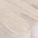 Thyme Travertine Round Outdoor Concrete Top Side Table