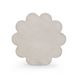 Blossom Travertine Round Outdoor Concrete Top Side Table