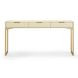 Pesce Cream Rectangular Console Table