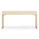 Pesce Cream Rectangular Console Table
