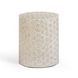 Lorna Pearl and Gray Accent Stool
