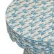 Lady Blue Round Side Table