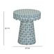 Lady Blue Round Side Table