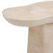 Darcy Travertine Round Outdoor Concrete Top Occassional Table Set