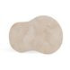 Darcy Travertine Round Outdoor Concrete Top Occassional Table Set
