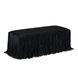 Shag Me Black Upholstered Accent Bench
