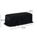 Shag Me Black Upholstered Accent Bench