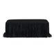 Shag Me Black Upholstered Accent Bench