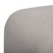 Desi Taupe Performance Fabric Upholstered Square Ottoman