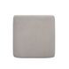 Desi Taupe Performance Fabric Upholstered Square Ottoman