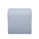 Desi Light Blue Performance Fabric Upholstered Square Ottoman