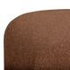 Desi Red Performance Fabric Upholstered Square Ottoman