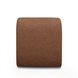 Desi Red Performance Fabric Upholstered Square Ottoman