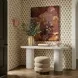Darcy White Oval Outdoor Concrete Top Console Table