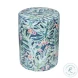 Taurus Ceramic And Garden Print Stool