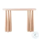 Titan Peach Rose Glossy Console Table