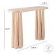 Titan Peach Rose Glossy Console Table