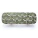 Ollie Olive Green Leopard Jacquard Bench