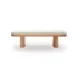 Ollie White Performance Boucle Large Bench
