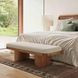 Ollie White Performance Boucle Large Bench