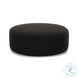 Broohah Black Boucle Square Ottoman