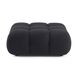 Calliope Black Square Modular Ottoman