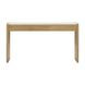 Paige Natural Oak 56" Console Desk with 2 Drawers