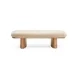 Ollie Natural 57" Large Bench