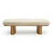 Ollie Natural 57" Large Bench