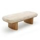 Ollie Natural 57" Large Bench