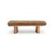 Ollie Taupe 57" Large Bench