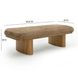 Ollie Taupe 57" Large Bench