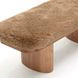 Ollie Taupe 48" Bench