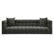 Bea Grey Velvet 91" Sofa
