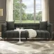 Bea Grey Velvet 91" Sofa