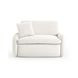 Rachelle Cream Velvet Lounge Chair