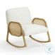 Bonney Cream Performance Fabric Rocking Chair