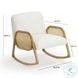 Bonney Cream Performance Fabric Rocking Chair