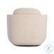 Wolfie Light Blush Velvet Swivel Chair