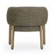 Foxy Olive Green Performance Fabric Accent Chair